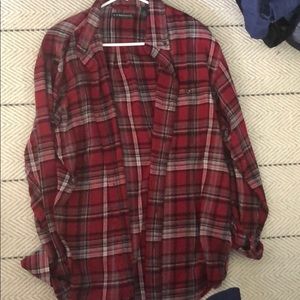 Flannel button down